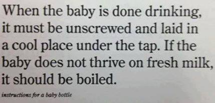 Grammar-I object, a baby should never be subjected to such treatment